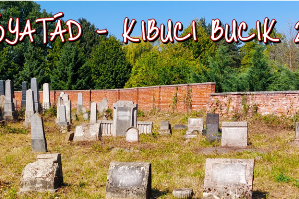 A 21. Kibuci Buci tábor lakói rendbetették a nagyatádi zsidó temetőt